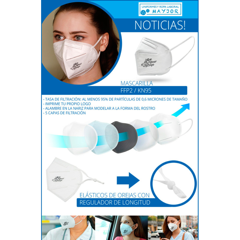 Mascarilla Personalizada FFP2 KN95