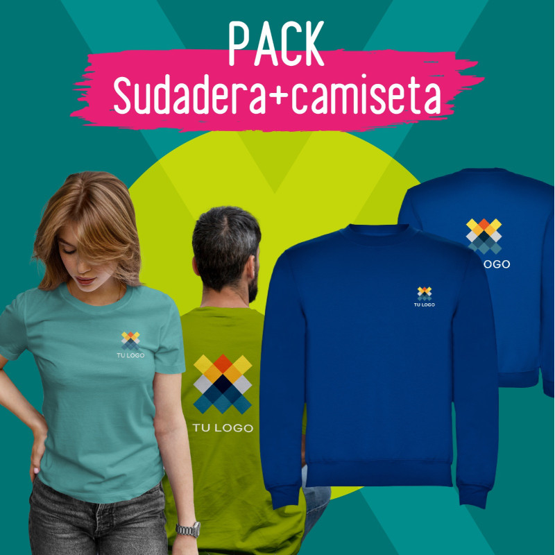 Pack para peñas: Camiseta + Sudadera